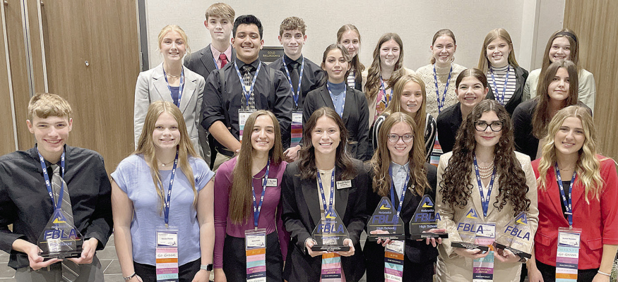 Boone Central FBLA students earn many top awards at State Leadership Conference
