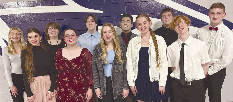 Boone Central students in UNK Honor Choir