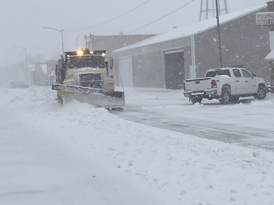 Monday was a Snowy Day...