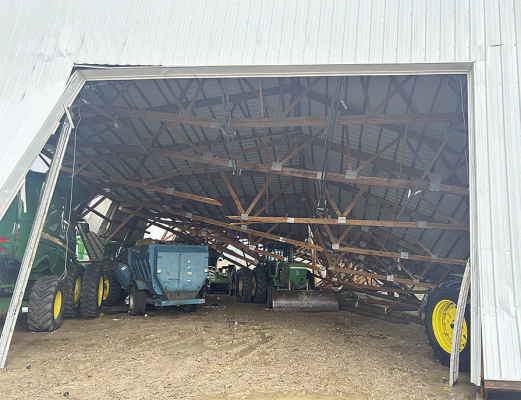Tornado leaves path of destruction