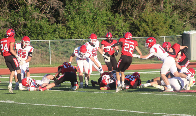 The Cardinals hosted Cedar Catholic last week on the home field, winning the opener 14-0. Photos courtesty BC Yearbook.