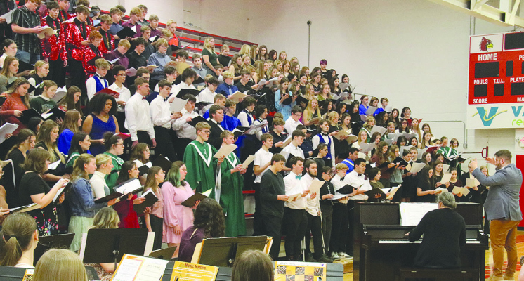Choral Clinic held at Boone Central