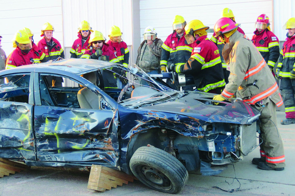 Hands-on workshop on rescue procedures/extrication held