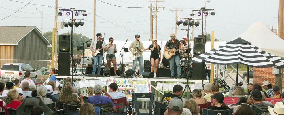 Pioneer Band performing July 25.