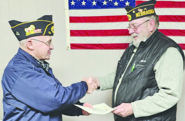Stone honored for 50 years in Legion