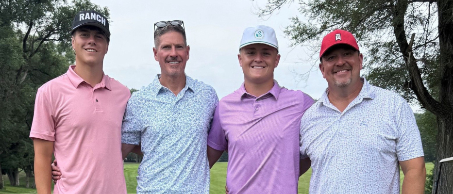 The Antelope County Healthcare Foundation held its 21st Annual Golf Tournament on Friday, July 10th at the Summerland Golf Club. Pictured above: The 1st Place Winner of the Championship Flight was Heritage Bank of Norfolk, consisting of team members (l-r): Callen Marshall, Lance Marshall, Gage Yosten and Jeff Yosten. One hundred and eight golfers from area communities and businesses participated. Proceeds will go towards the healthcare needs of Antelope County.