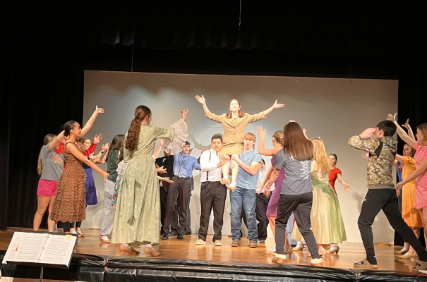 The cast sings about being “Show People.”