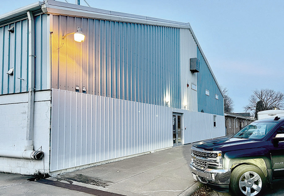 NEW STEEL SIDING has been installed to put finishing touches on the north and south sides of the Petersburg Village Campus.
