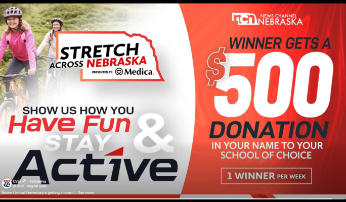 Artwork from the “Stretch Across Nebraska” website.