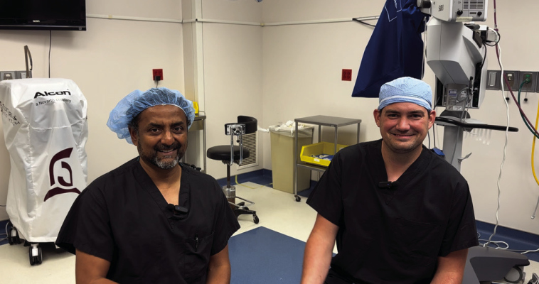 Dr. Manish Patel and Dr. Jordan Ochs
