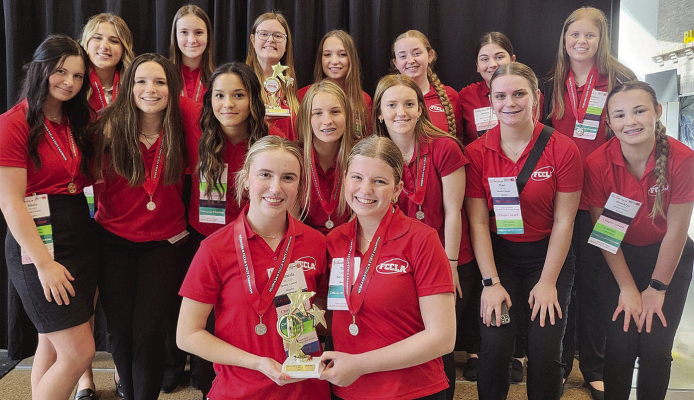 Boone Central FCCLA earns gold, silver ratings