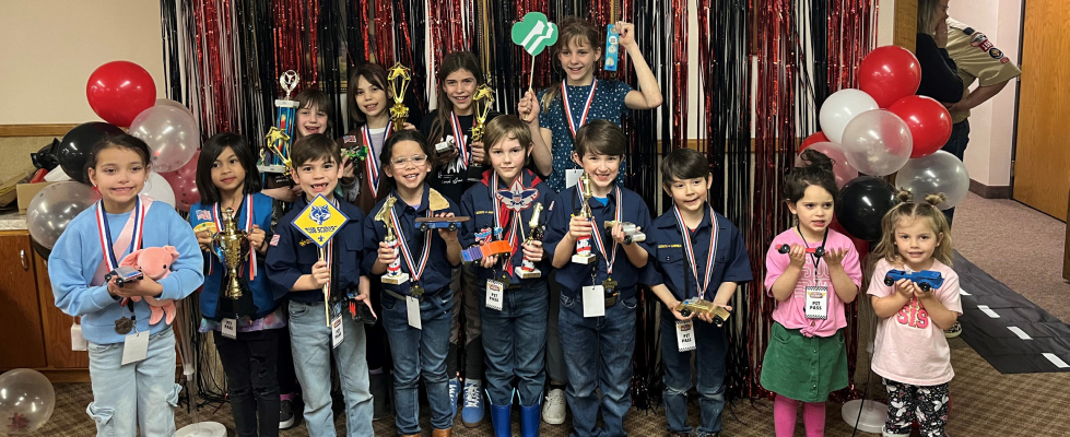 Albion’s Cub, Pack and Girl Scout troops had members participate, including an open class.