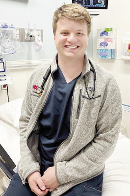 Dr. Carlson serving portion of residency now at BCHC