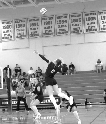 Addy Hedlund spiking ball