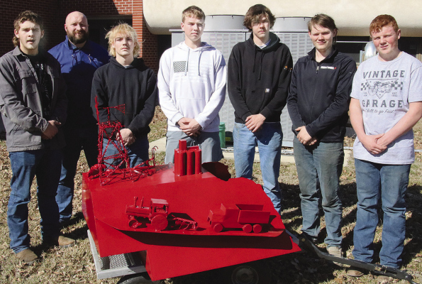 Boone Central students highlight skills in metal sculpture