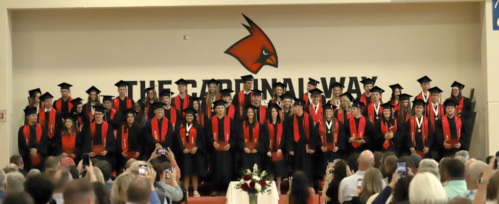 The Class of 2025 received their diplomas at Boone Central last weekend. Photo by Bristol Hardwick.